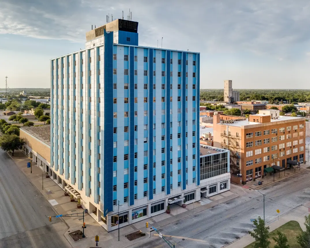 Big Blue downtown office building in Wichita Falls