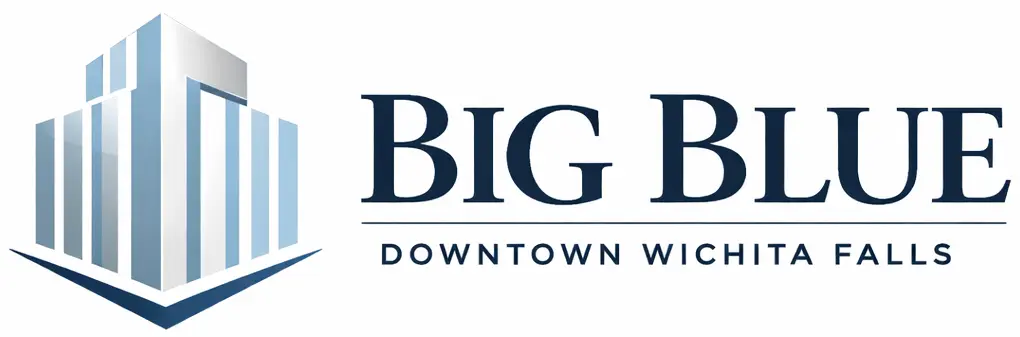 Big Blue Downtown Wichita Falls logo